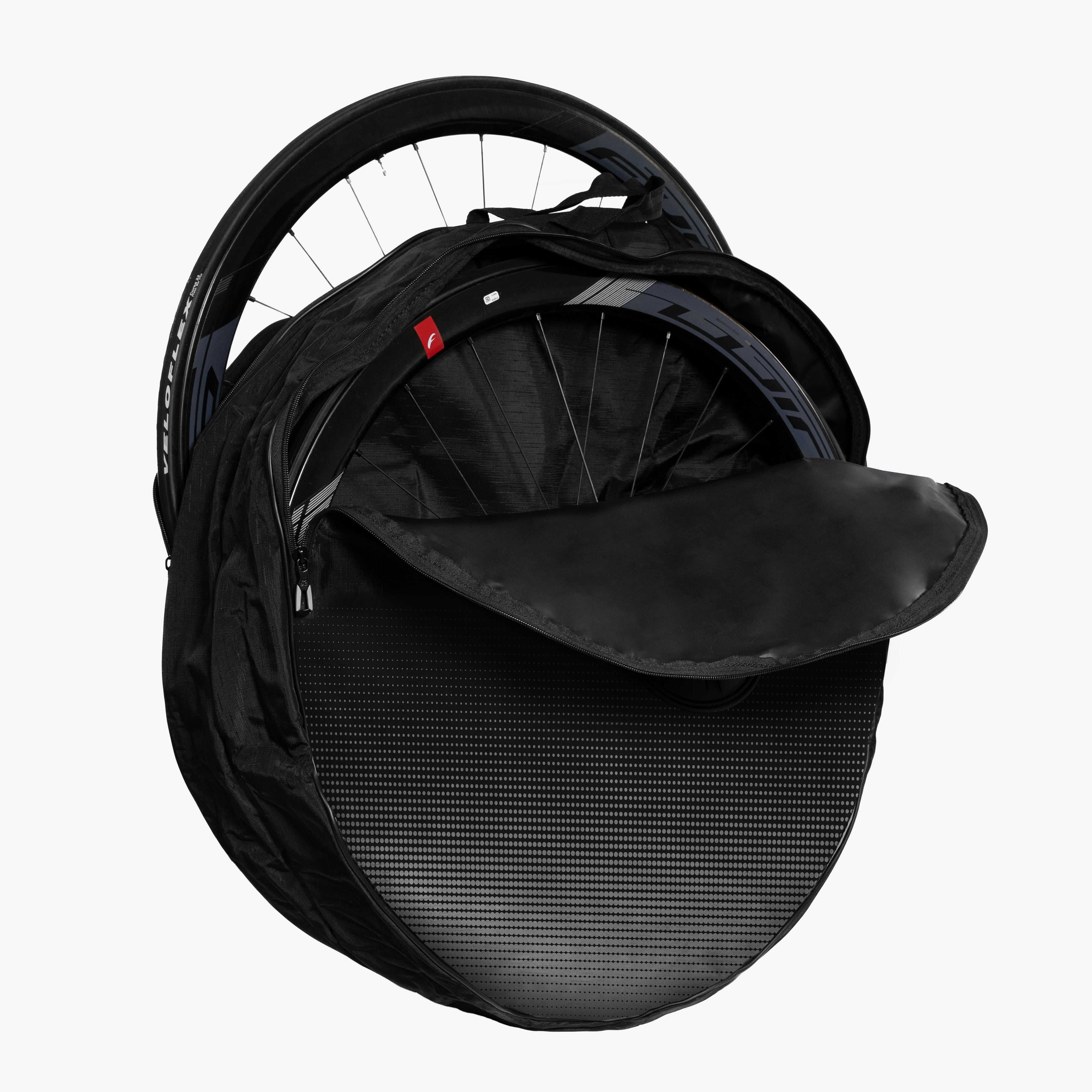 Black Double Wheel Bag | Scicon Sports
