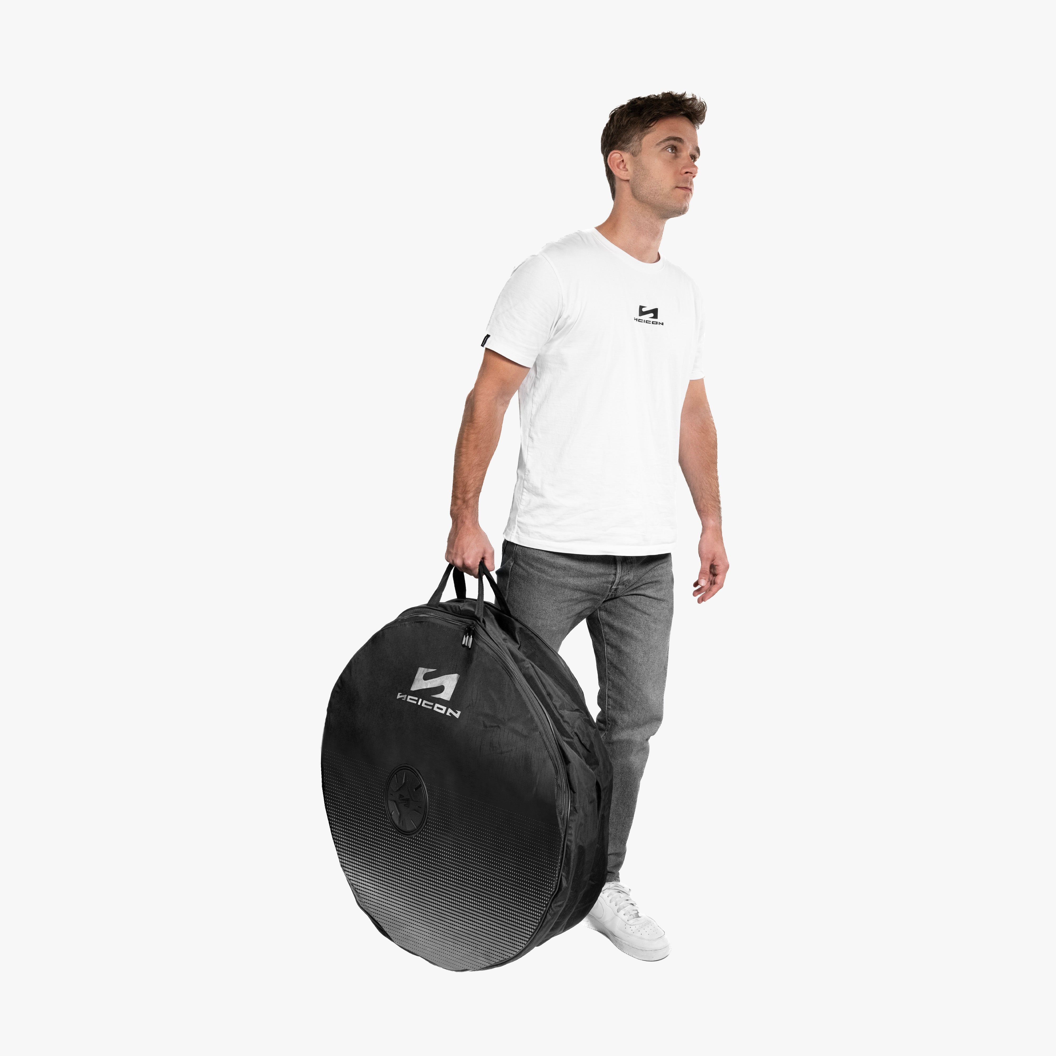 Black Double Wheel Bag | Scicon Sports