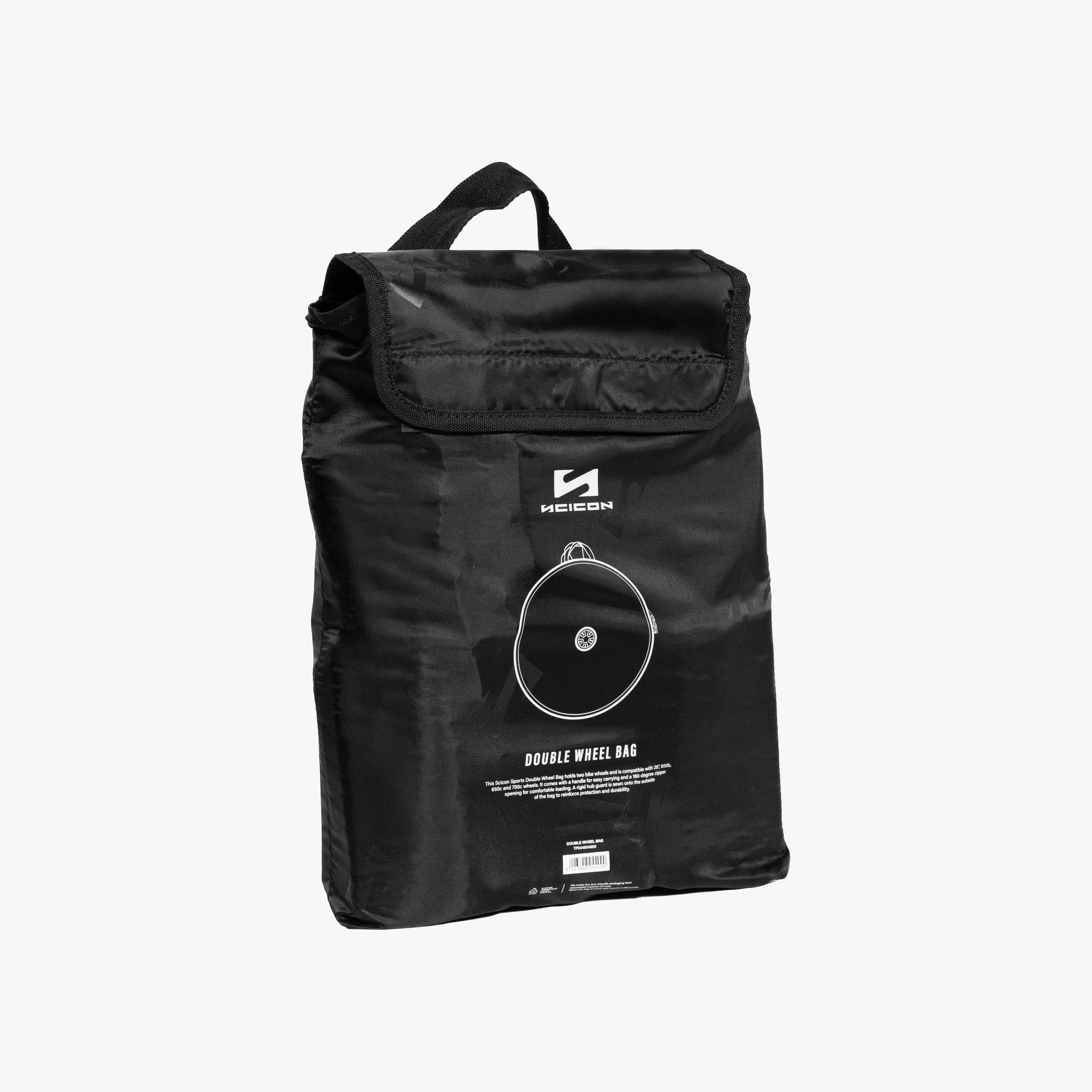 Black Double Wheel Bag | Scicon Sports