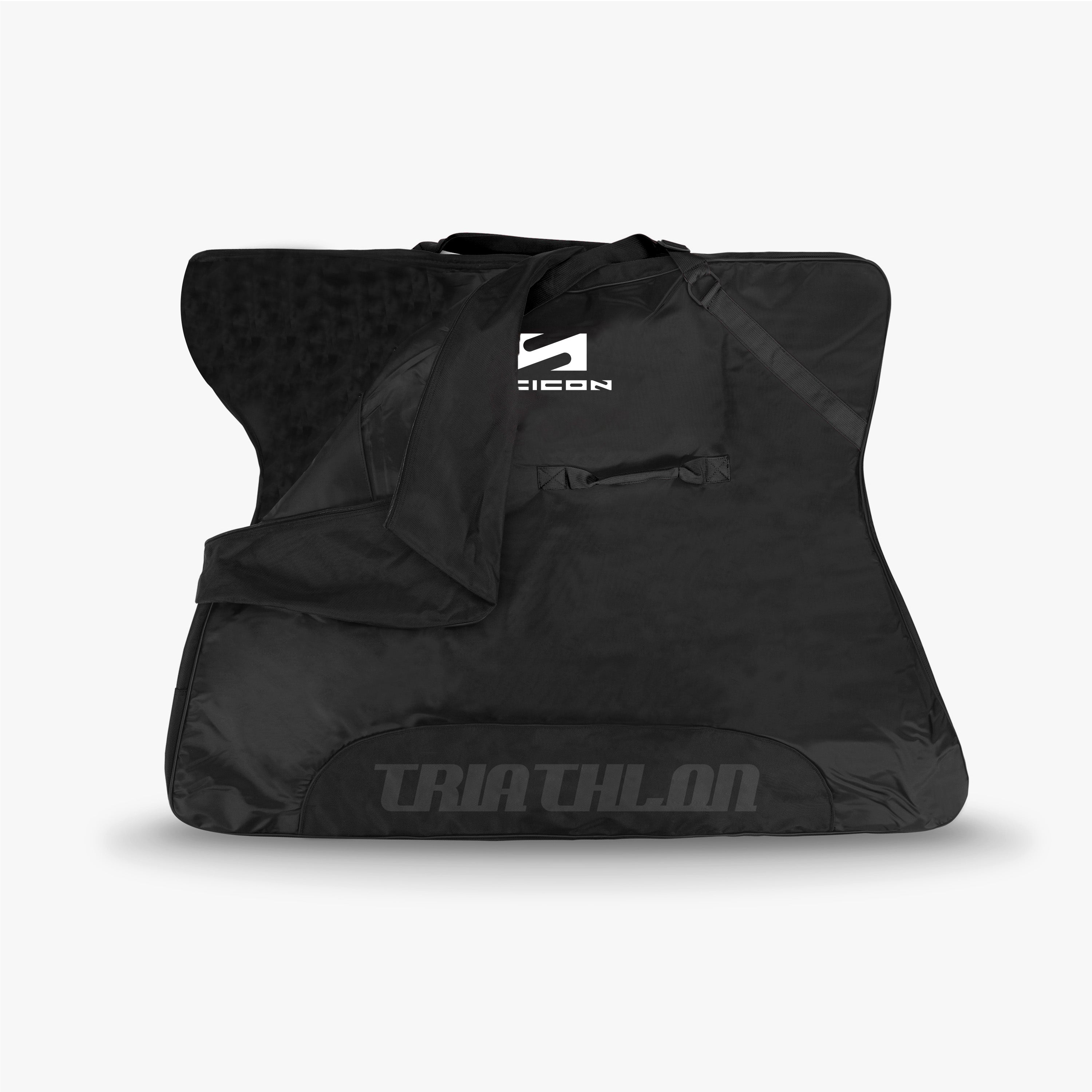 Black Travel Plus Triathlon Soft Bike Bag | Scicon Sports