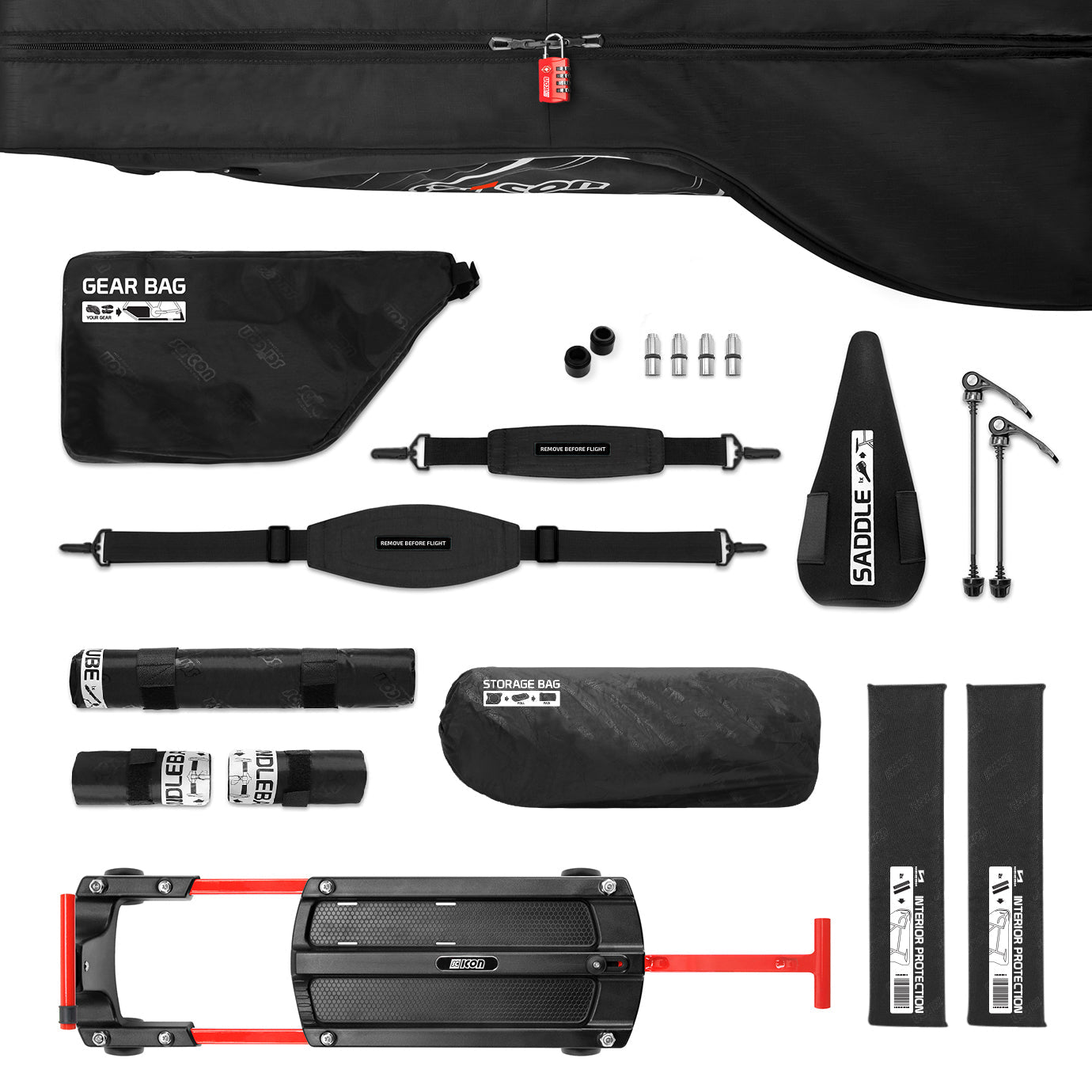 ADAPTADOR BARRA EN T TRASERO PARA AEROCOMFORT 3.0 - 110 MM