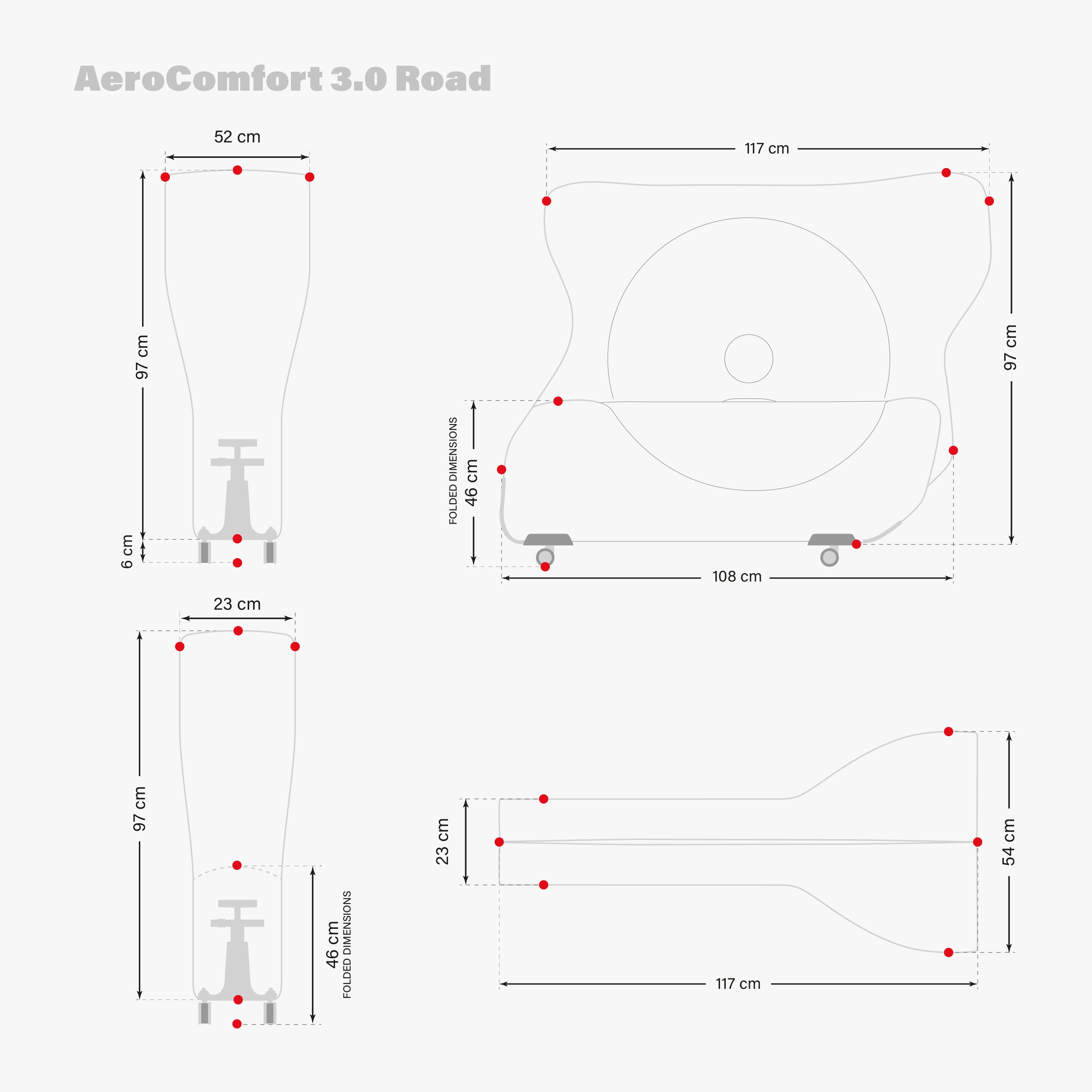 AEROCOMFORT 3.0 ROAD BIKE TRAVEL BAG