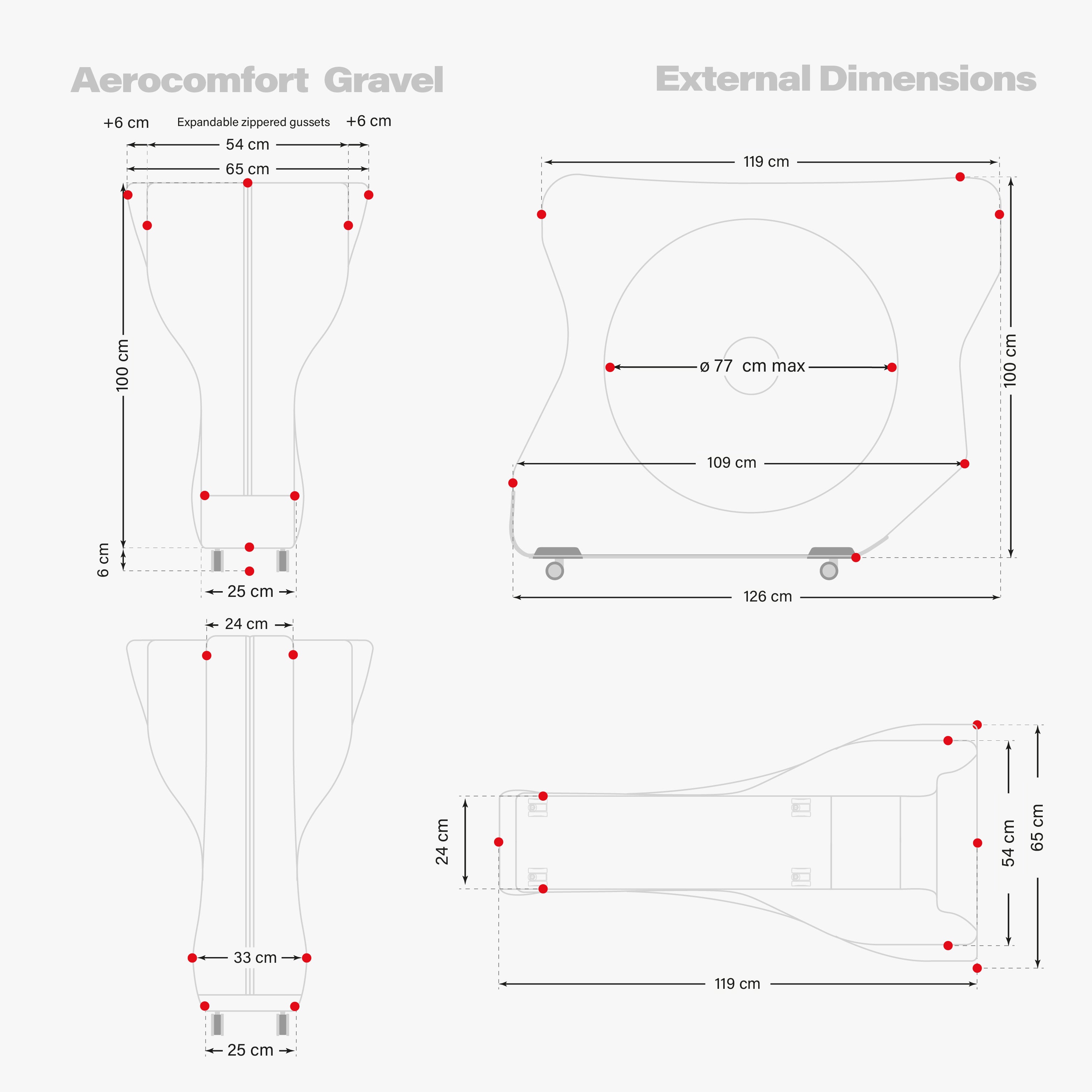 AEROCOMFORT 3.1 GRAVEL BIKE TRAVEL BAG